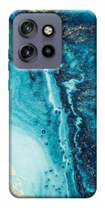 Чехол Голубая краска для Motorola Edge 60 Neo
