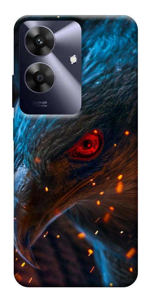 Чехол Огненный орел для Realme Note 60x