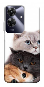 Чехол Три кота для Realme Note 60x