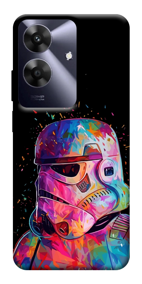 Чехол Color astronaut для Realme Note 60x
