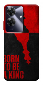 Чехол Born to be a king для Realme Note 60x