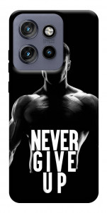 Чехол Never give up для Motorola Edge 60 Neo