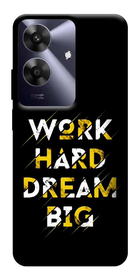 Чехол Work hard для Realme Note 60x