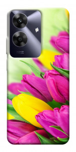 Чехол Красочные тюльпаны для Realme Note 60x