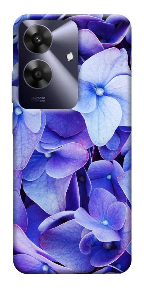 Чехол Гортензия для Realme Note 60x