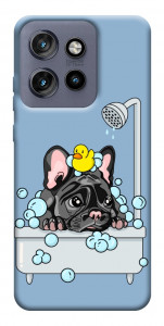 Чехол Dog in shower для Motorola Edge 60 Neo