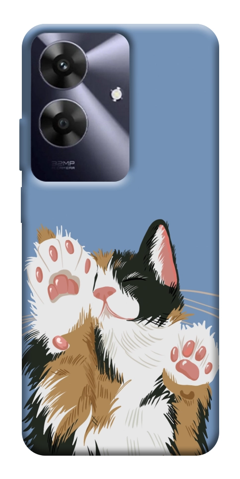 Чехол Funny cat для Realme Note 60x