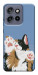 Чохол Funny cat для Motorola Edge 60 Neo