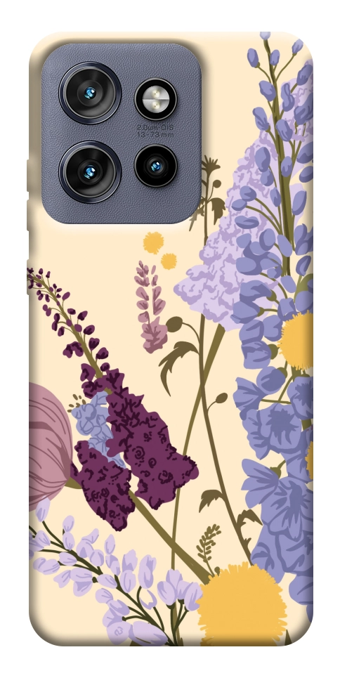 Чохол Flowers art для Motorola Edge 60 Neo