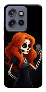 Чехол Селфи-скелет для Motorola Edge 60 Neo