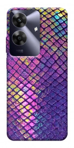 Чехол Neon snake skin для Realme Note 60x