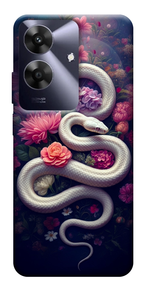 Чехол Flower snake для Realme Note 60x