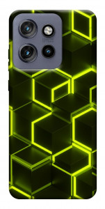 Чехол Neon hexagon для Motorola Edge 60 Neo