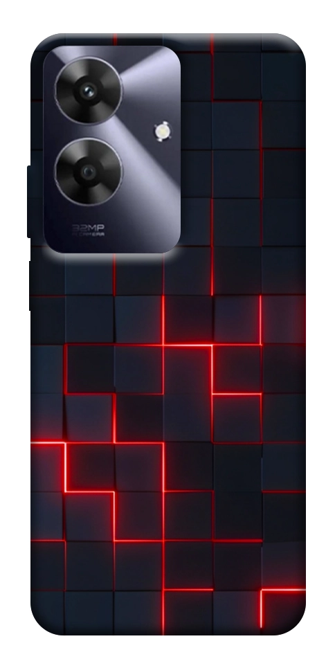 Чехол Кибер сетка для Realme Note 60x