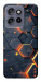 Чехол Burning hex pattern для Motorola Edge 60 Neo