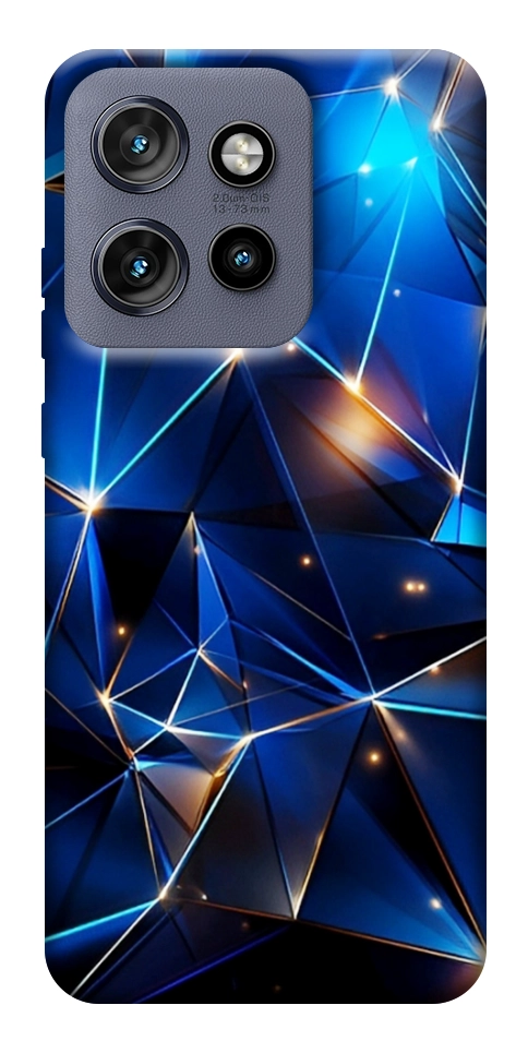 Чехол Abstract purple pattern для Motorola Edge 60 Neo