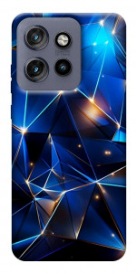 Чехол Abstract purple pattern для Motorola Edge 60 Neo