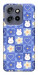 Чехол Кролики-цветочки для Motorola Edge 60 Neo