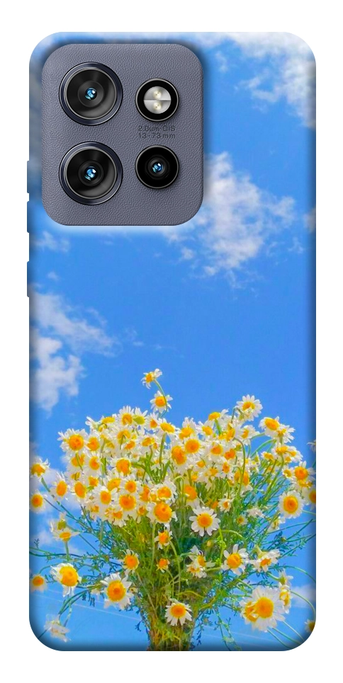 Чехол Sky flowers для Motorola Edge 60 Neo
