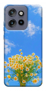 Чехол Sky flowers для Motorola Edge 60 Neo