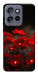 Чехол Burning flowers для Motorola Edge 60 Neo