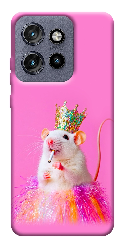Чехол Гламурная крыса для Motorola Edge 60 Neo