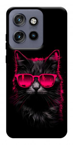 Чехол Cyberpunk cat для Motorola Edge 60 Neo
