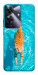 Чехол Cat swimming для Realme Note 60x