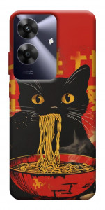 Чехол Cat noodles для Realme Note 60x
