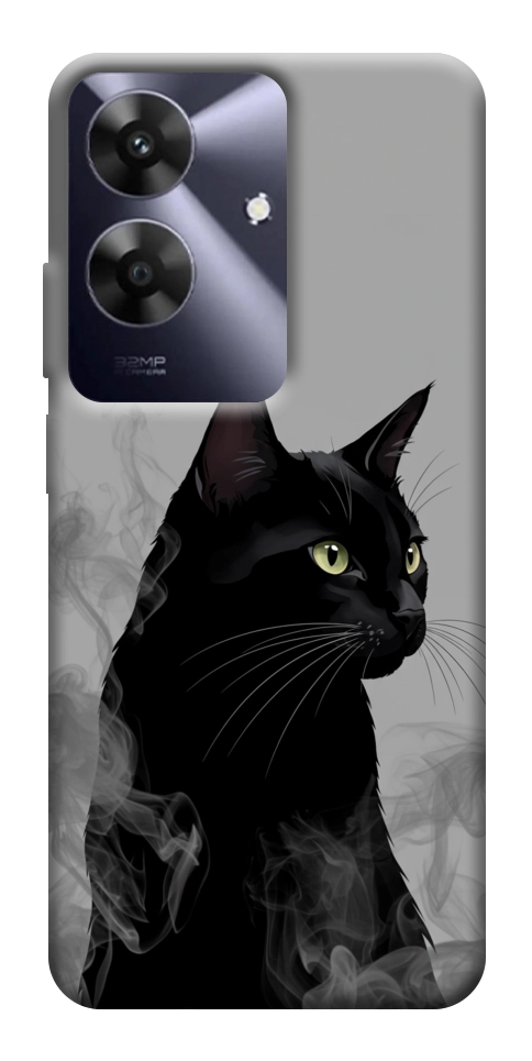 Чехол Smoke cat для Realme Note 60x