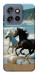 Чехол Beach Horses для Motorola Edge 60 Neo