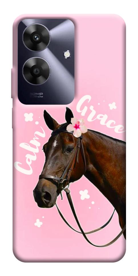 Чехол Horse with flower для Realme Note 60x
