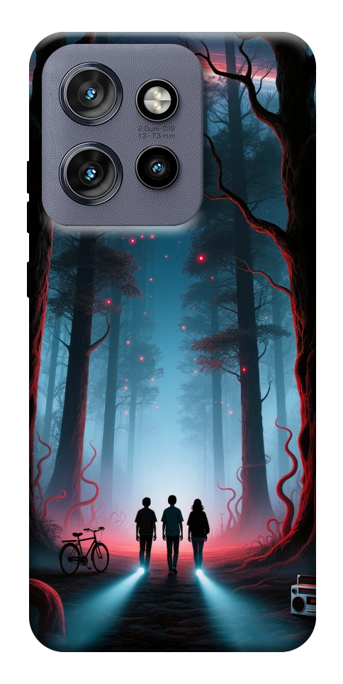 Чехол Kids in the forest для Motorola Edge 60 Neo