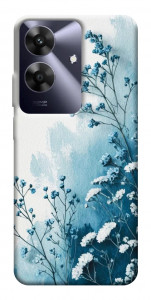 Чехол Blue minimal для Realme Note 60x