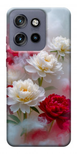 Чехол Red and white smoke для Motorola Edge 60 Neo