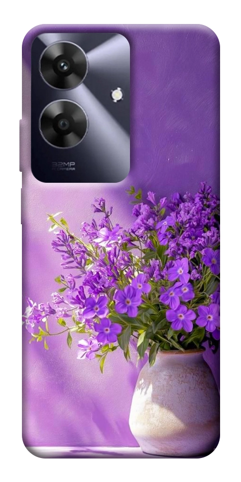Чехол Vase with flowers для Realme Note 60x