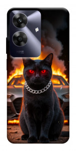 Чехол Black trouble для Realme Note 60x