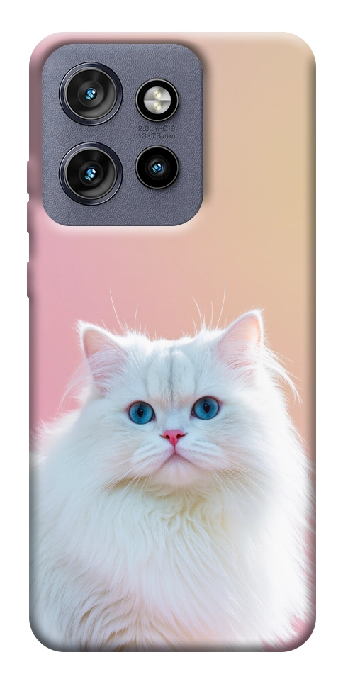 Чехол Pastel kitty для Motorola Edge 60 Neo