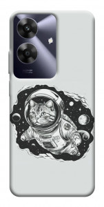 Чехол Кот космонавт для Realme Note 60x