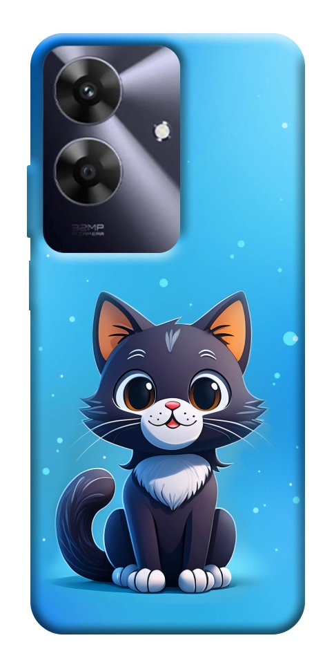 Чехол Котенок для Realme Note 60x