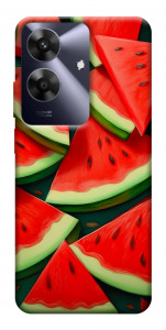 Чехол Скибки арбуза для Realme Note 60x