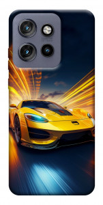 Чехол Yellow Porsche для Motorola Edge 60 Neo