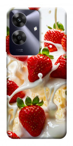 Чехол Strawberry and cream для Realme Note 60x