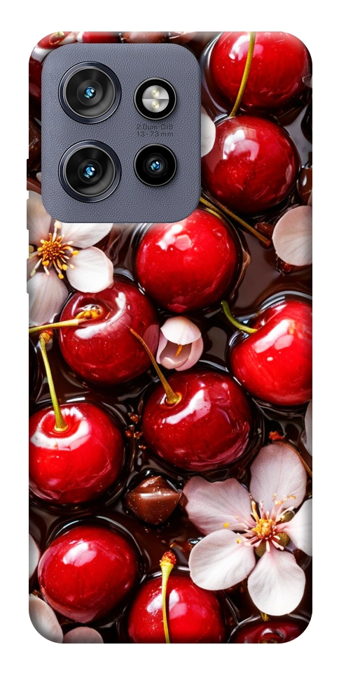 Чехол Черешня для Motorola Edge 60 Neo