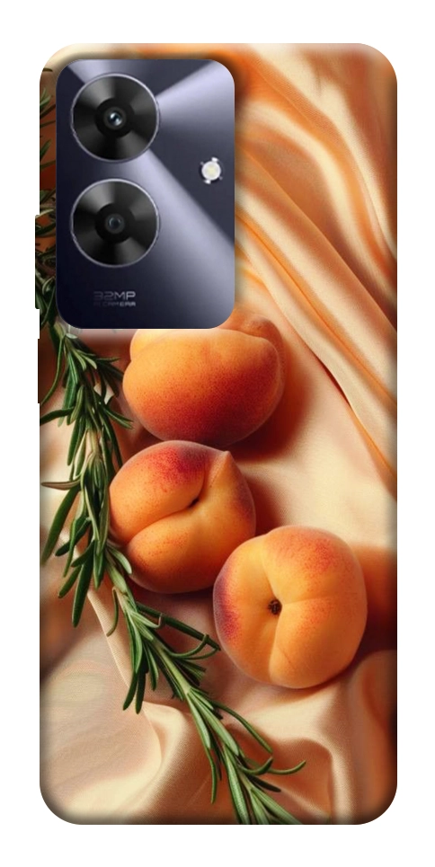 Чехол Лакешери персики для Realme Note 60x