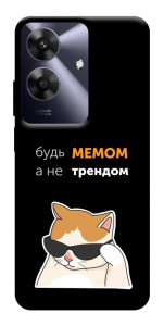 Чехол Будь мемом для Realme Note 60x