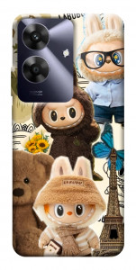 Чехол Labubu mood для Realme Note 60x