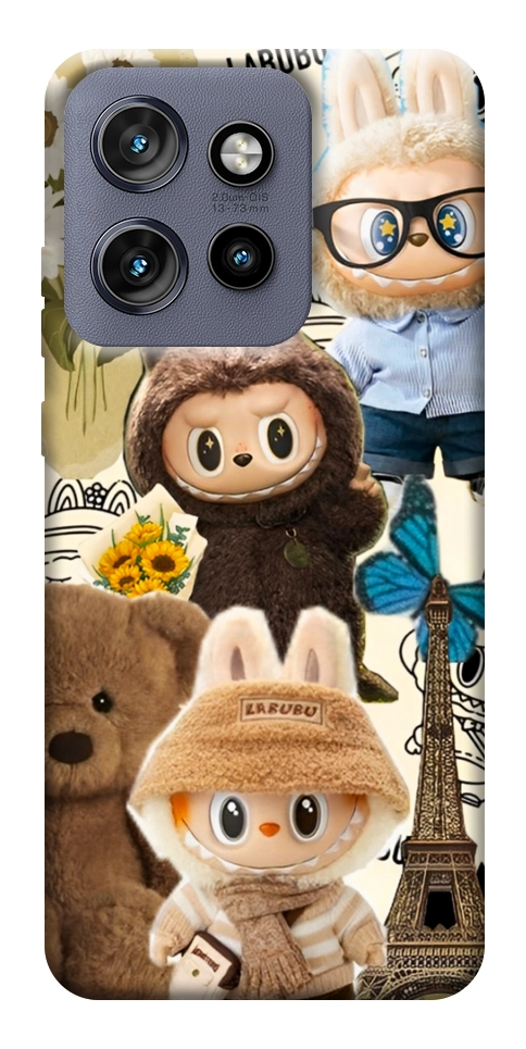 Чехол Labubu mood для Motorola Edge 60 Neo