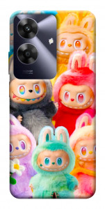 Чехол Rainbow labubu для Realme Note 60x