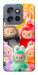 Чехол Rainbow labubu для Motorola Edge 60 Neo